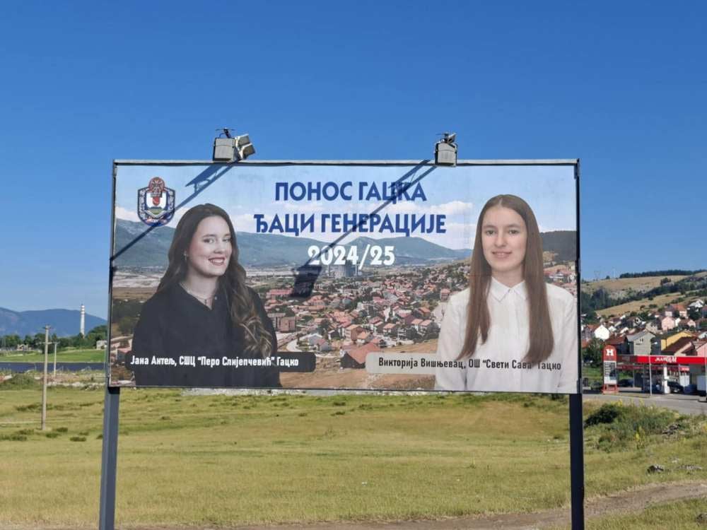Ponos Gacka: đaci generacije 2024/2025 Jana Antelj i Viktorija Višnjevac
